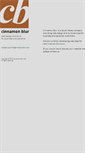Mobile Screenshot of cinnamonblur.com